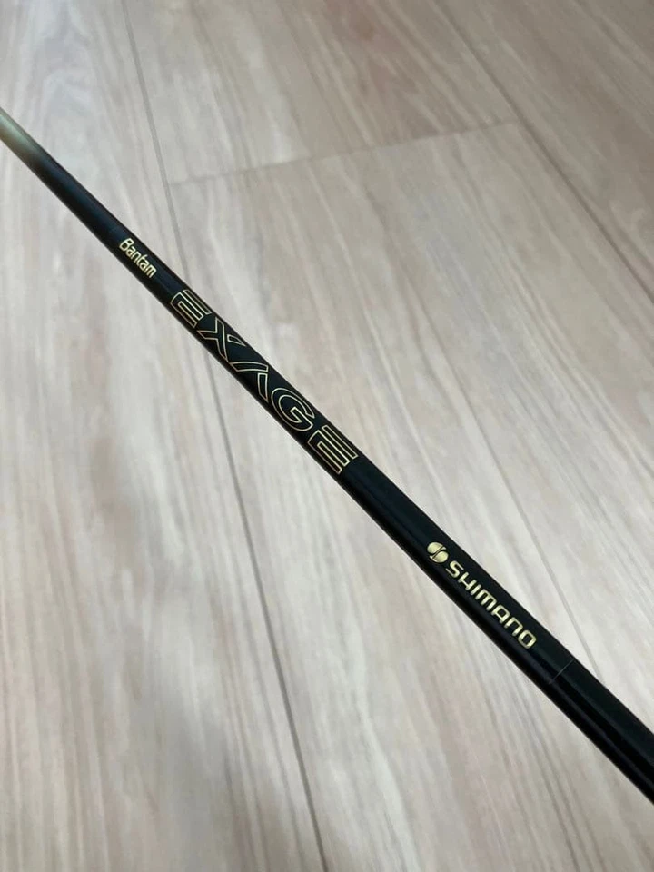 Caña de pescar trucha Shimano Bantam Exage BXG-2551-2 5,5 ft carbono usada Foto 2 de 4