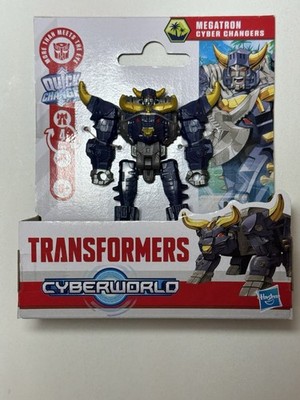 Transformers CYBERWORLD Changers Megatron Action Figure Hasbro One-step