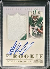 2012 Panini National Treasures Football Rookie Signature Materials Guide 32