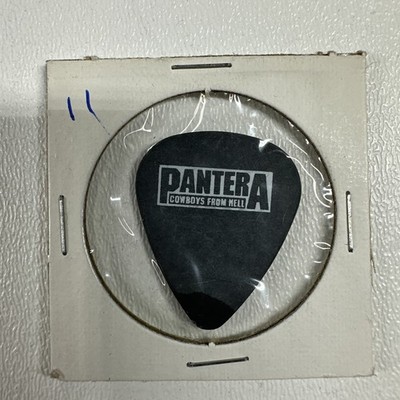 Pantera Dimebag Darrel Cowboys From Hell 1990 Black Guitar Pick 1I