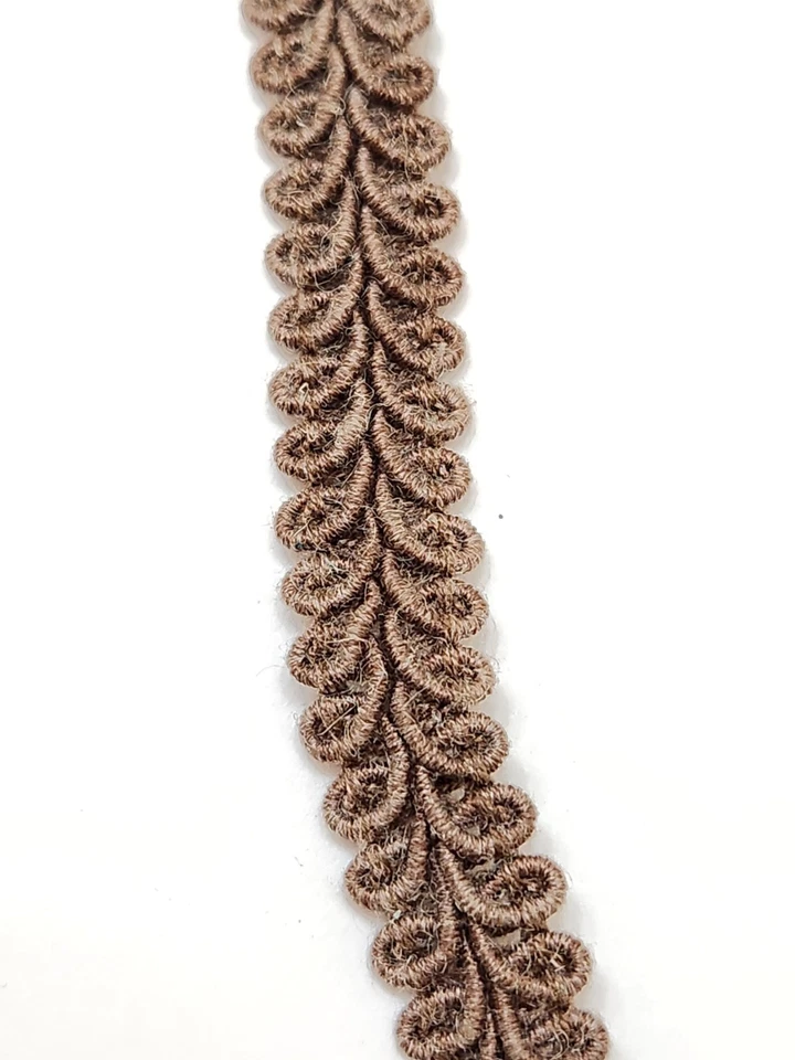 NUEVO COLLAR COLGANTE J JILL MARRÓN ALGODÓN AMARILLO ÁMBAR ABOLONE ROSA BRILLO DE COLECCIÓN Foto 4 de 4