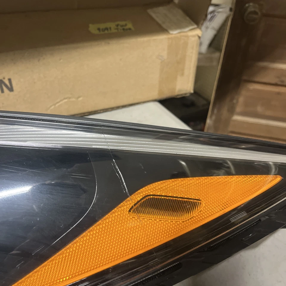 Faro halógeno no LED 92102-G5 2017-19 lado izquierdo del conductor Kia Niro OEM Foto 4 de 4