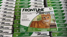 Frontline Plus for Cats and Kittens 6 Doses 100 Genuine U.S EPA Approve