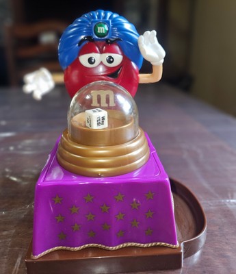 M & M's Red Fortune Teller with Pop-up Dice Candy Dispenser 2008