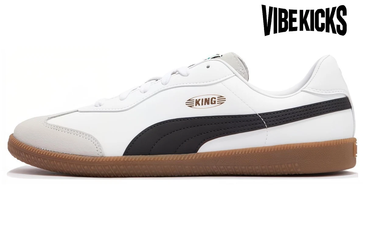Puma King 21 IT White Black Gum for sale | eBay