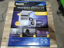 Reliance 306LRK 30Amp BackUp Power Manual Transfer Switch Kit PreWired 6-Circuit