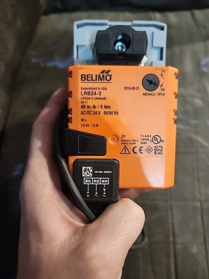 Belimo B217+LRB24-3 Actuator Fitted Control Valve (CCV), DN 3/4