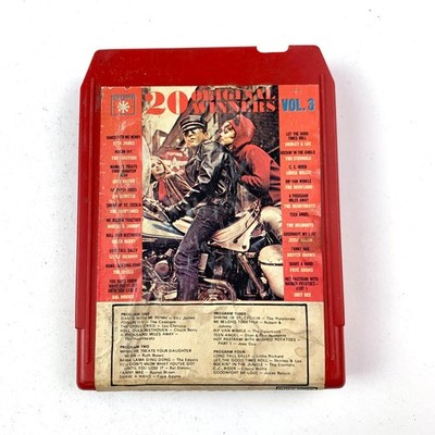 Various Artists 20 Original Winners Vol. 3 8-Track 1960s Rock Roulette