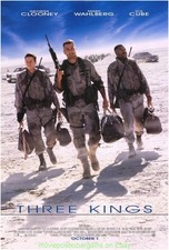 THREE KINGS PRESSKIT With 2 Stills and 8 Slides GEORGE CLOONEY Movie Poster Art