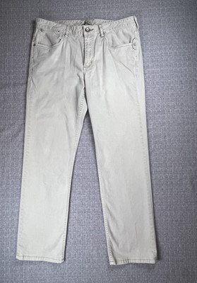 Tommy Bahama Mens Sand Drifter Jeans 34x30 Straight Leg Sand Stretch Casual
