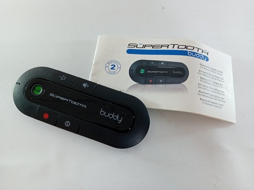 SuperTooth Buddy (BTBDY6) Bluetooth handsfree car kit and instructions O3