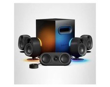 SteelSeries Arena 9 Wireless Gaming 5.1 Speaker System With RGB Lighting, NEW