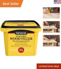 Stainable Wood Filler, 16 oz
