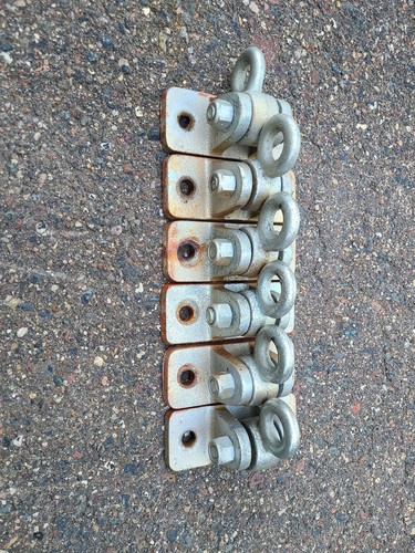 Heavy Duty Swing Set Swing Hangers. 5"x2" Base. ***Lot of 6 or 3 Pairs***