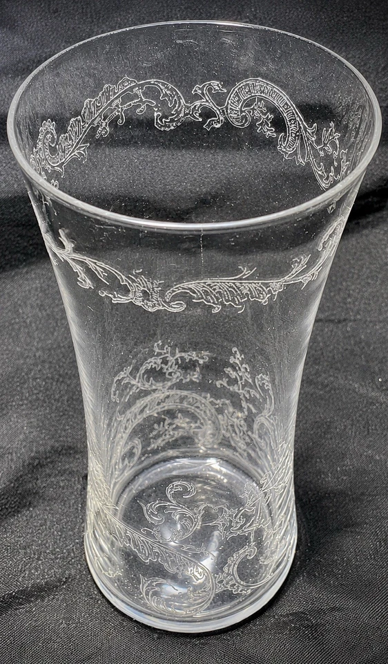 6 Kristall Gläser Trinkgläser Ätzgravur Baccarat Stil? Hochwertig - Bild 4 von 4
