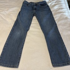 Wrangler Retro Boys Classic Straight Jeans Size 12 Reg Blue Denim