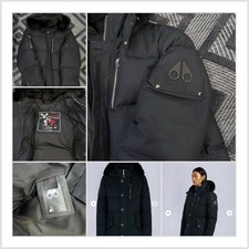 Moose Knuckles Men s Down Hooded Puffer Jacke...