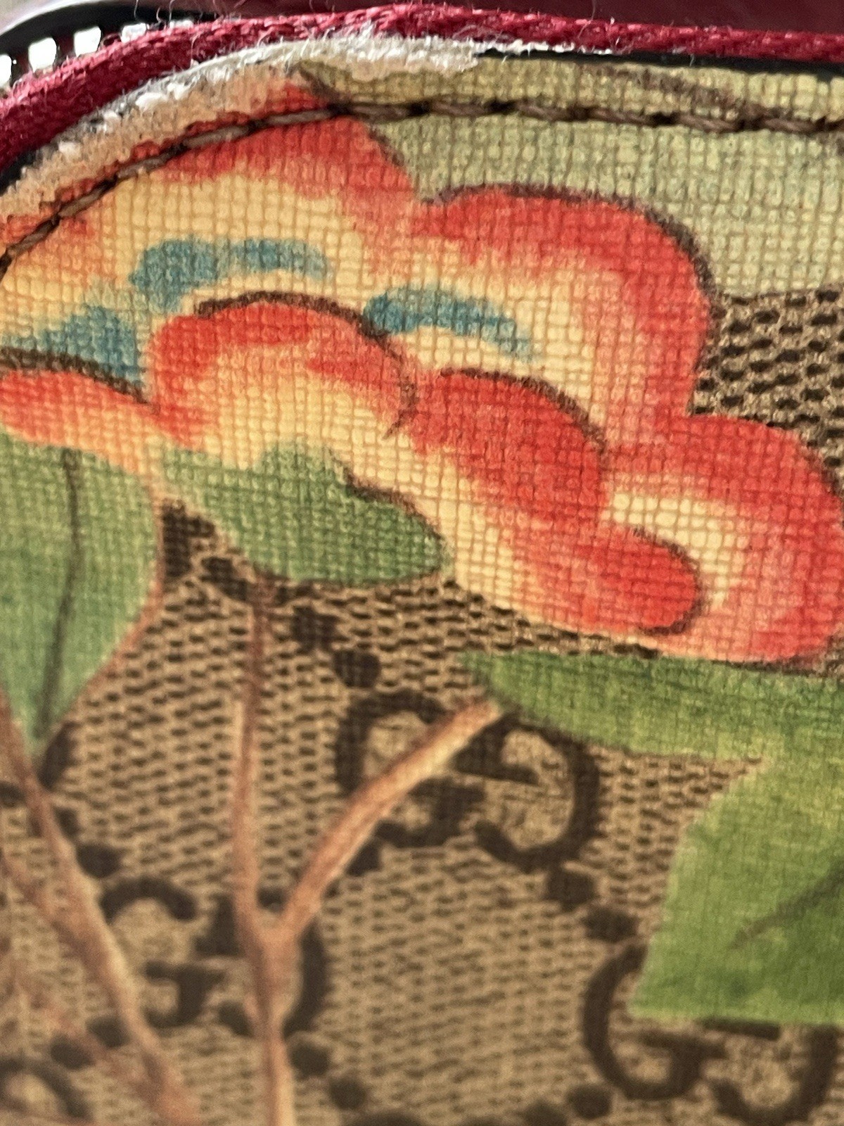 Authentic with papers! Gucci Flora Backpack  Flow… - image 12