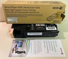 Open Box - Xerox Phaser 6500 6505 Black High Capacity Toner Cartridge 106R01597