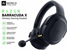 Razer Barracuda X 2022 Wireless Gaming Headset Black Bluetooth USB-C PC PS5 PS4