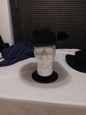 NWT Bullhide by Montecarlo Cowboy Western Hat Size 7 Kingman 4X Black