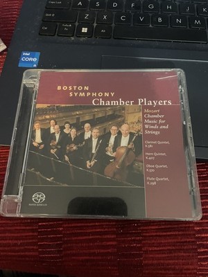 BSO Chamber Players Mozart Music for Winds & Strings CD SACD Super Audio CD