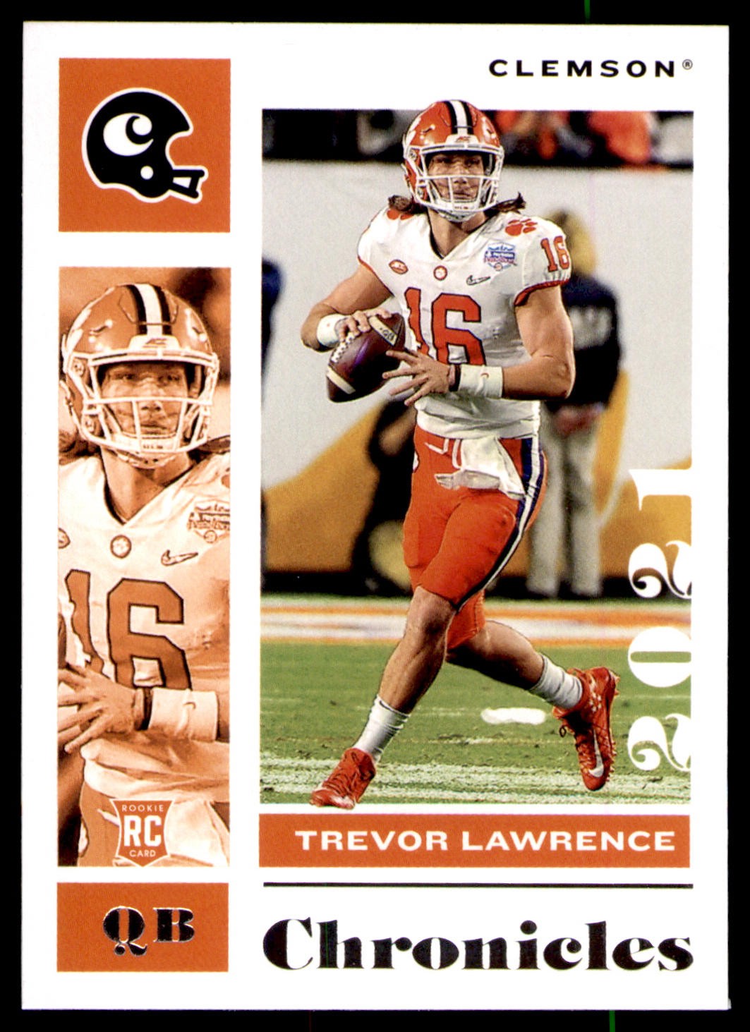 2021 Chronicles Draft #1 Trevor Lawrence Rookie Clemson Tigers RC Card