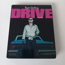 Drive Ryan Gosling Blu-ray Steelbook HMV UK with US Region A Disc