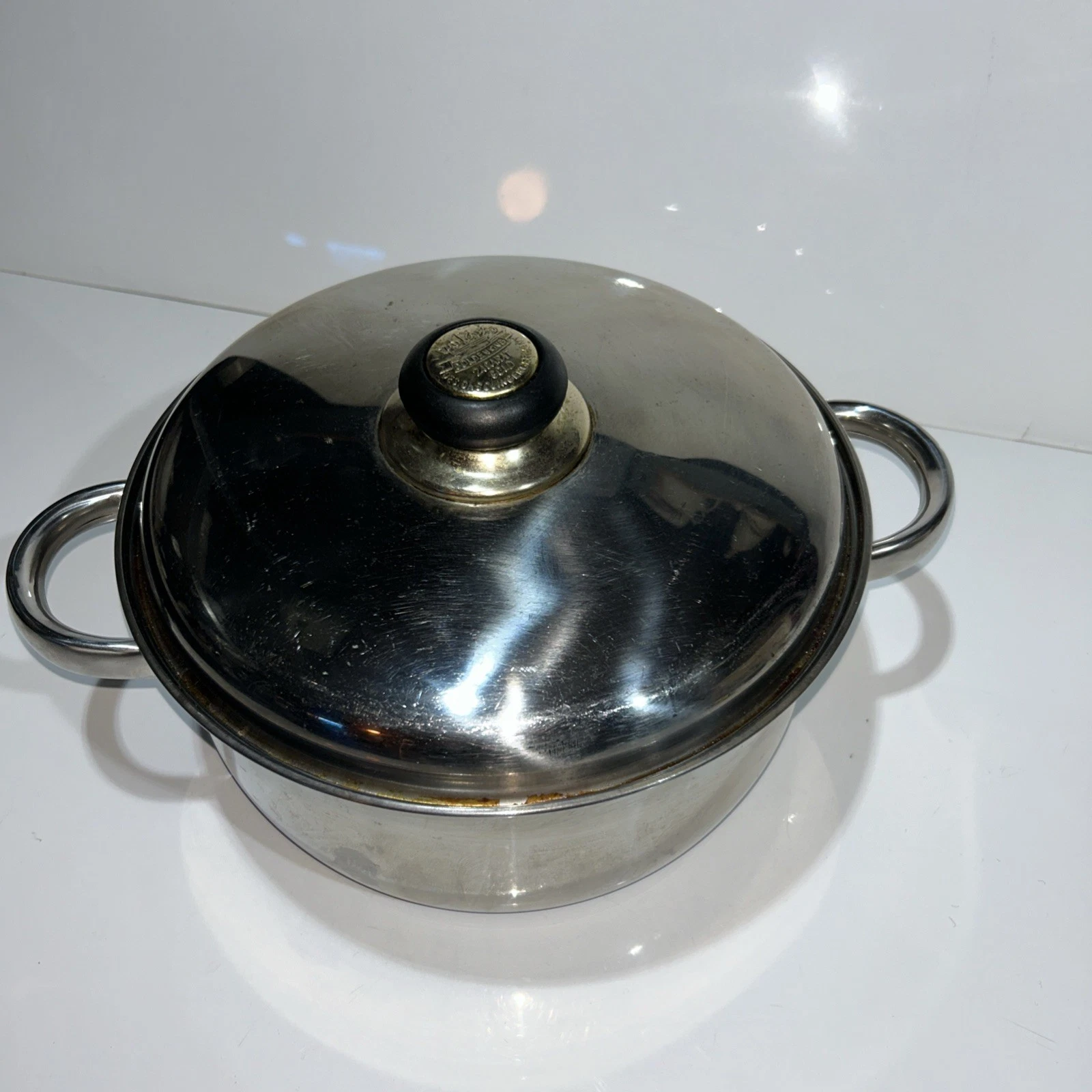 Replacement Vintage Golden King 25cm Diameter 11cm Deep S/steel Pot
