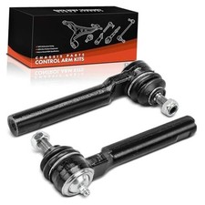 2 x Front Outer Tie Rod Ends, Compatible with Fiat 500 2012-2019