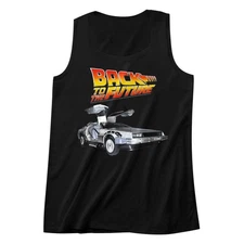 Back To The Future Car Tank Top Shirt
