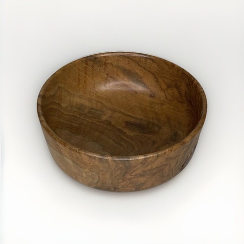 Vintage Walnut Wood Bowl 6.5" Decorative AP 99 Rustic Kitchen Decor - Bild 2 von 8