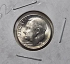 1954 S Roosevelt Dime 90% Silver Choice BU (D32)