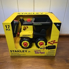 Stanley Junior Dump Truck Kit Take Apart Construction Toy 17 Pieces JCB Toys