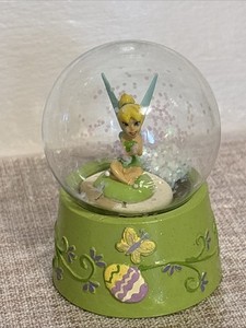 Vintage 2012 Mini Tinker Bell Snow Globe /No Water
