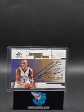 Antawn Jamison 2003-04 Upper Deck SP Authentic Signatures Auto Autograph /50