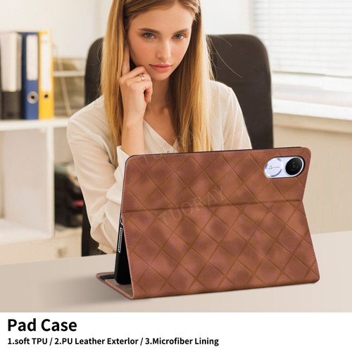 Case For Honor Pad V9 11.5" 2024 Flip Case Leather Stand Protective Cover Case - Picture 41 of 76
