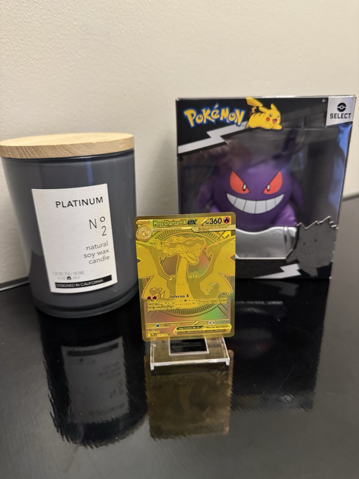 Mega Charizard X ex | 130/094 | Phantasmal Flames Hyper Rare Gold LP