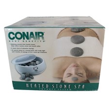 CONAIR HR10 BODY BENEFITS Heated Stone Spa Therapy System Model Massage Set New