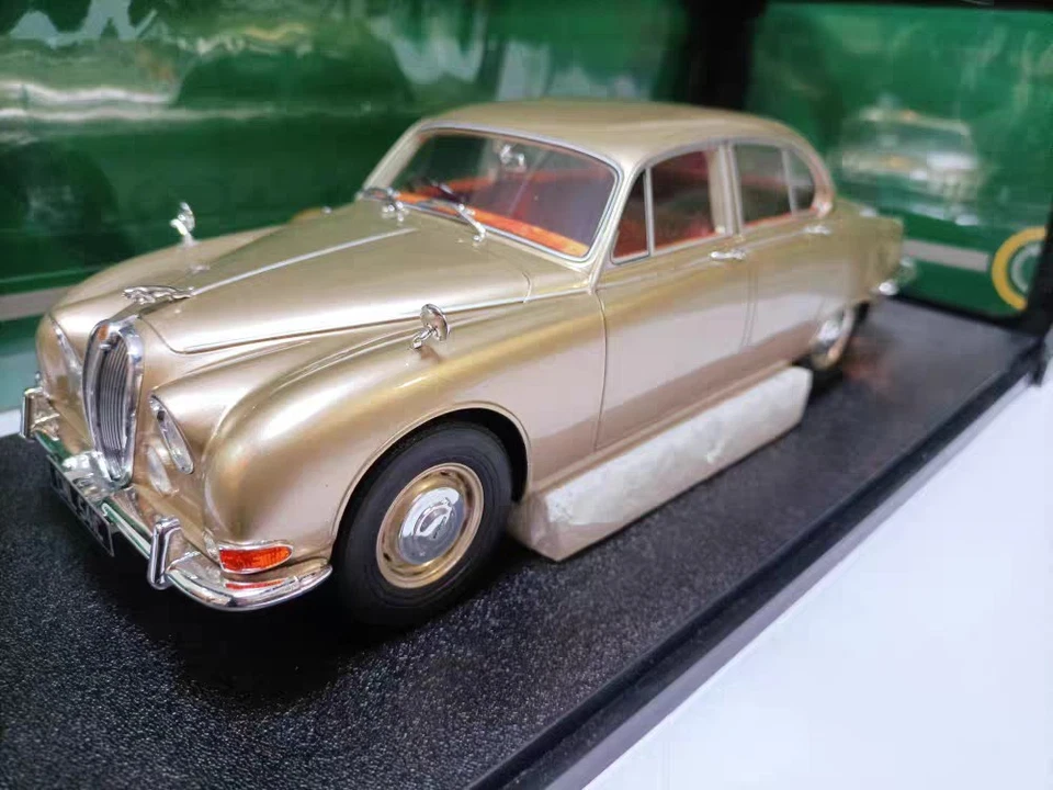(Various Color) Jaguar S-Type Sedan 1965 #Blue #Gold #Gray ( CULT 1/18) STYPE - Immagine 3 di 4