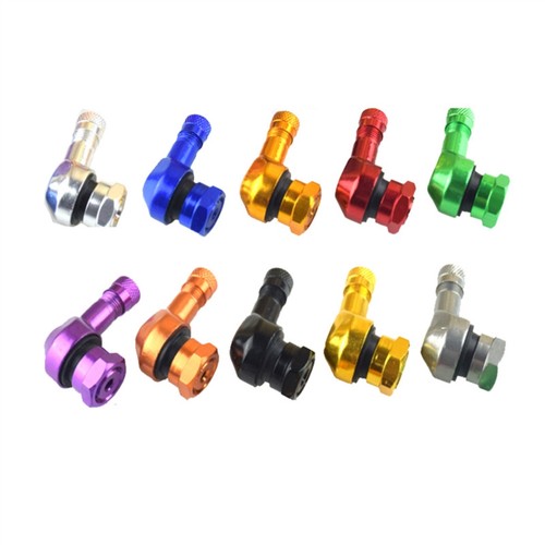 ・Leakproof Aluminum Alloy Motorcycle Wheel Valve 90 Degree Tire Valve Stems - Picture 3 of 12