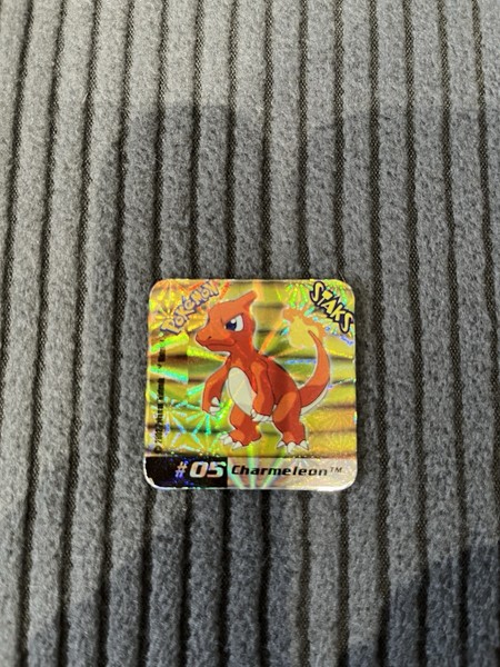 POKEMON Charmeleon #05 STAKS HOLO LEAGUE CHAMPIONS PANINI 2002 FRIDGE MAGNET
