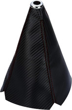 Car Shift Knob Dust Cover, Leather Manual/Automatic Gear Shift Cover, Universal