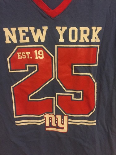Camiseta de fútbol americano de los Gigantes de Nueva York para mujer talla pequeña usada - Imagen 2 de 4