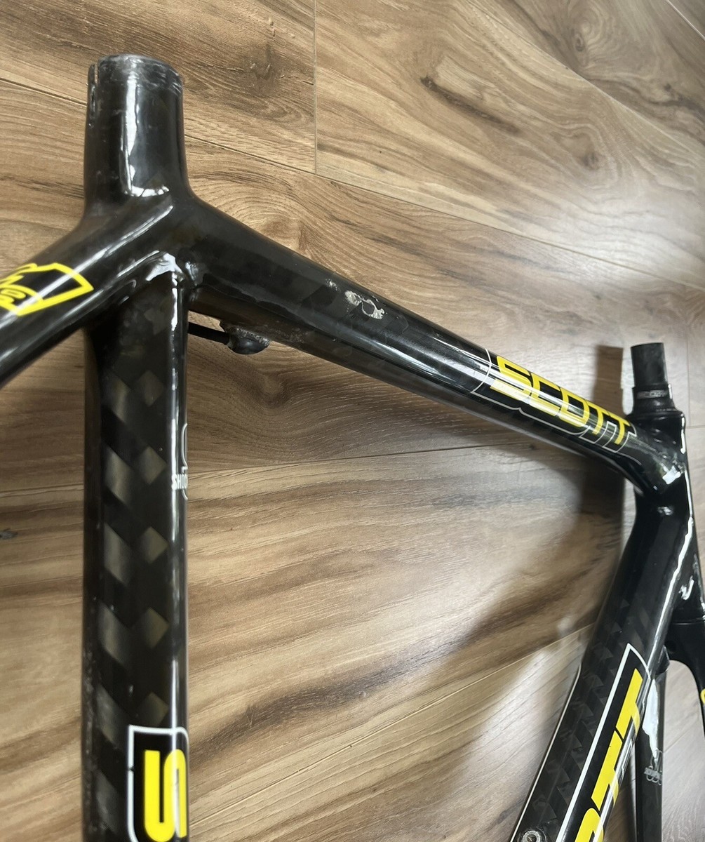 Scott CR1 Team 56cm Carbon Fiber Frame Set, 700c | eBay Scott CR1 Team 56cm Carbon Fiber Frame Set, 700c | eBay
