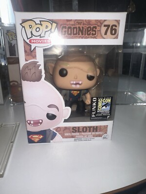 Funko Pop Goonies Sloth 76 Superman Shirt SDCC 2014 