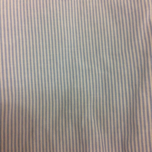Promod Women Blue White Pinstripe Long Sleeve Button-Down Dress Shirt Long Sz 6 - Picture 2 of 11