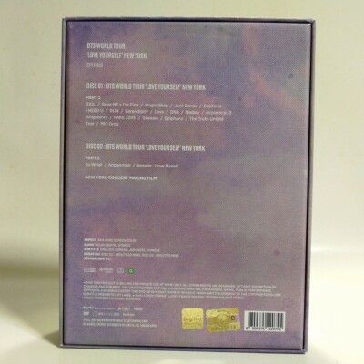 K-POP・アジア bts lys newyork dvd BTS WORLD TOUR LOVE YOURSELF NEW YORK BLU RAY - Kpop USA