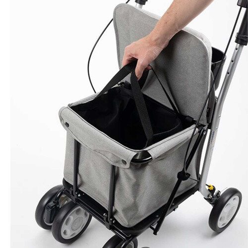 Einkaufs-Rollator Carlett Shopping-Trolley Gehhilfe - Bild 6 von 14