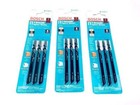 (9 Total) Bosch T111C3 3-Piece 4" 8 TPI Basic for Wood T-Shank Jig Saw Blades